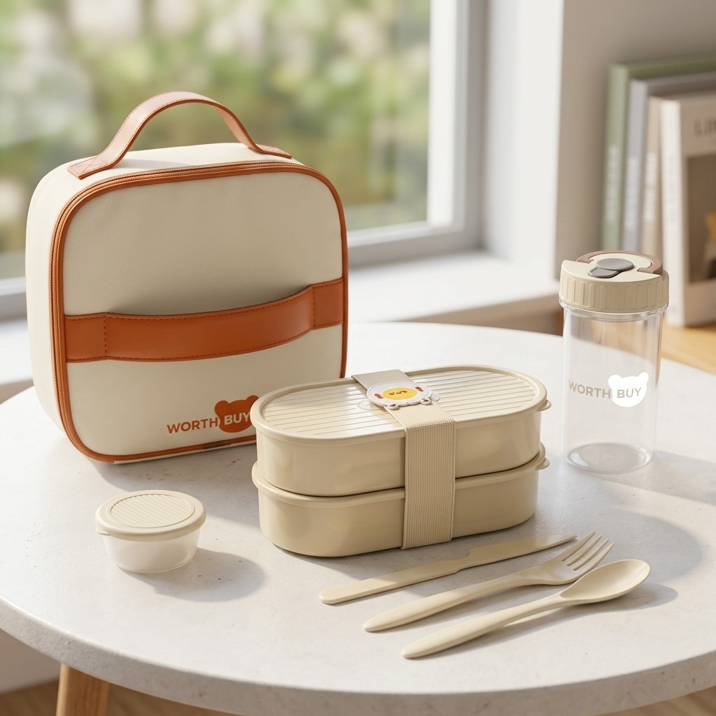 2개 세트 재사용 가능한 플라스틱 도시락통, 어린이 및 - Food Storage Kits 리뷰 및 가격