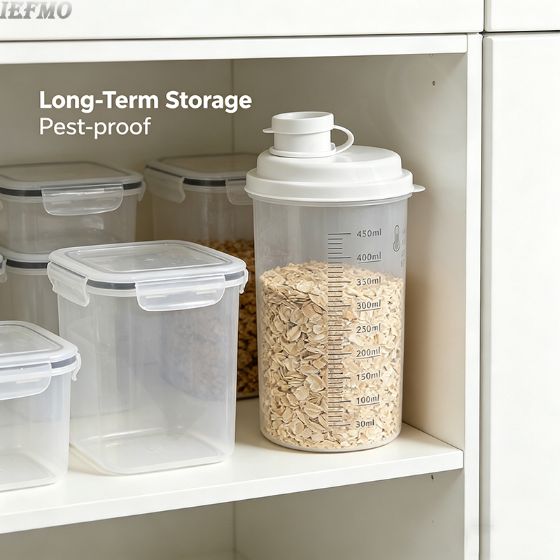 뚜껑이 있는 밀폐 식품 보관 용기, 설탕 디스펜서, 갈 - Food Storage Boxes With Lids 리뷰 및 가격
