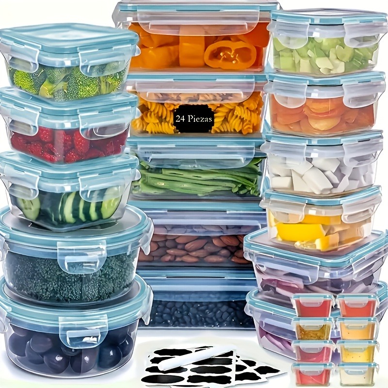 48개 BPA 프리 식품 보관 세트 – 주방, 식료품  - Food Storage Equipment 리뷰 및 가격