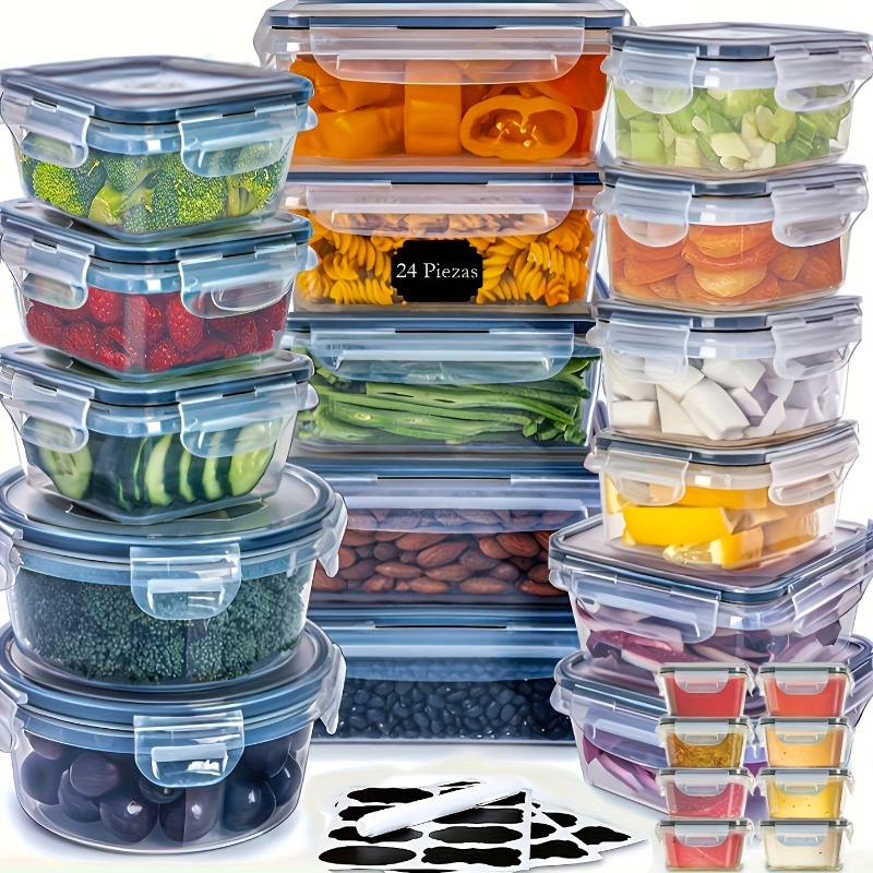 48개 BPA 프리 식품 보관 세트 – 주방, 식료품  - Food Storage Equipment 리뷰 및 가격