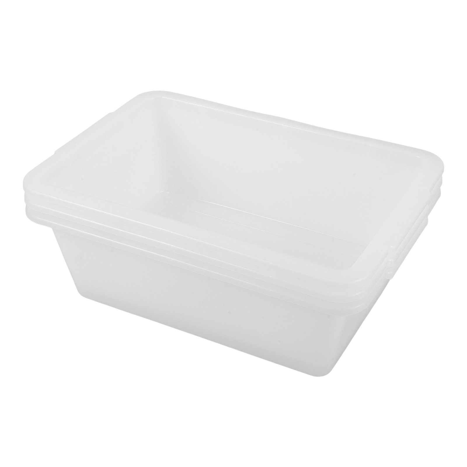3개 세트 플라스틱 수납함, 튼튼한 재질, 직사각형 모 - Food Storage Boxes 리뷰 및 가격