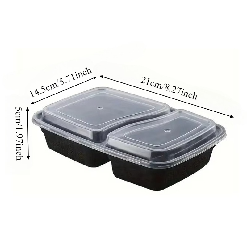 10 세트 뚜껑이 있는 일회용 식품 상자 전자레인지 식 - Food Storage Quart 리뷰 및 가격