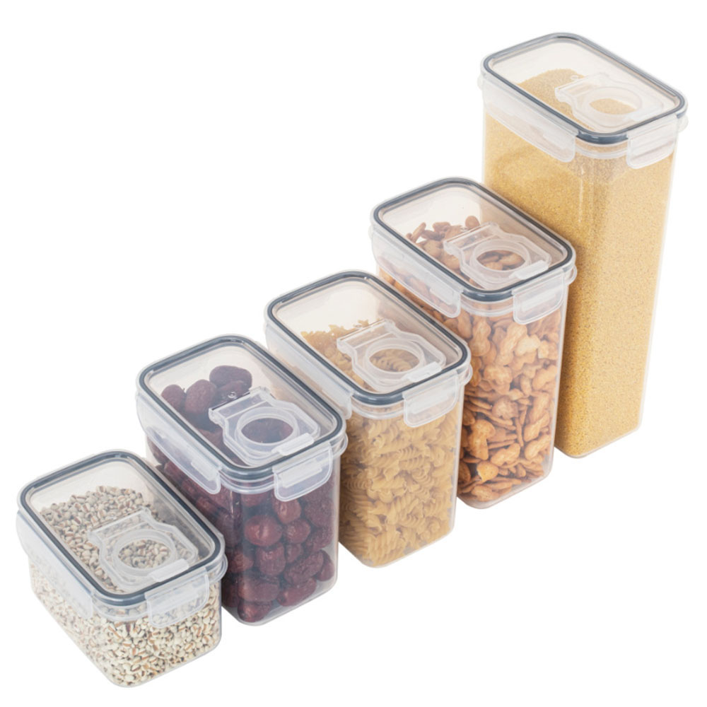 봉인 된 플라스틱 식품 보관 상자 시리얼 캔디 뚜껑이있 - Airtight Cereal Jar 리뷰 및 가격