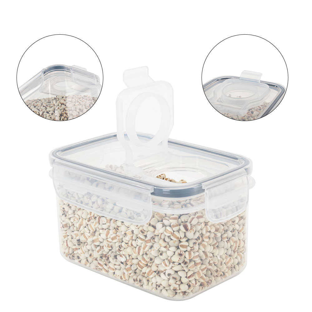 봉인 된 플라스틱 식품 보관 상자 시리얼 캔디 뚜껑이있 - Airtight Cereal Jar 리뷰 및 가격