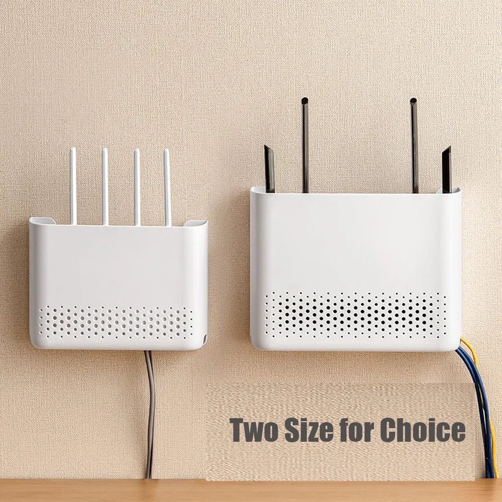 라우터 보관함, 벽걸이형 수납 선반, 구멍을 뚫지 않아 - Food Storage Boxes 리뷰 및 가격